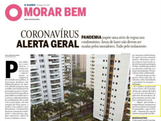 Coronavírus: Alerta Geral nos condomínios [LT Gestão no Jornal O Globo]